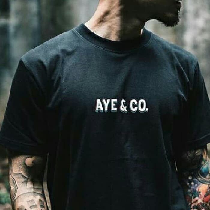 T2962 Kaos Tshirt Baju Combed 30S Distro AYE & CO Denim Love Liberty