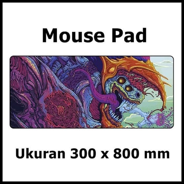 Gaming Mouse Pad XL Desk Mat 300 x 800 mm Model Gambar 1 MP005