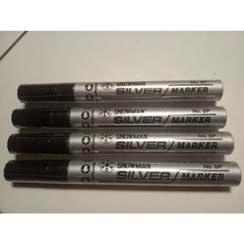 

Spidol SNOWMAN paint marker silver