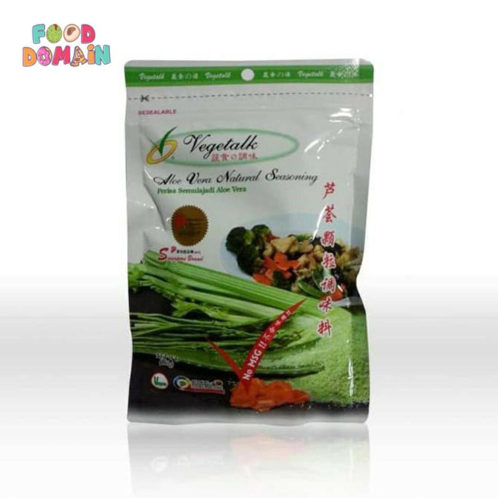 

Vegetalk Aloe Vera Vegetarian Natural Seasoning - Bumbu Kaldu - 150gr