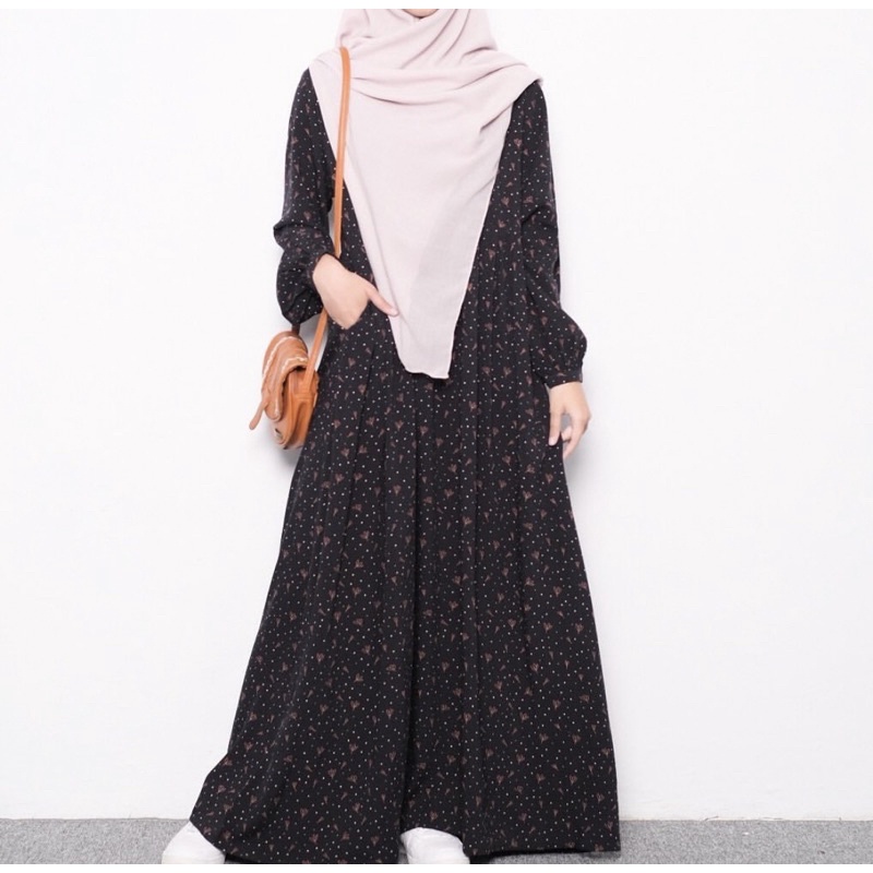 Gamis home mimma dress by sistrside tulip black