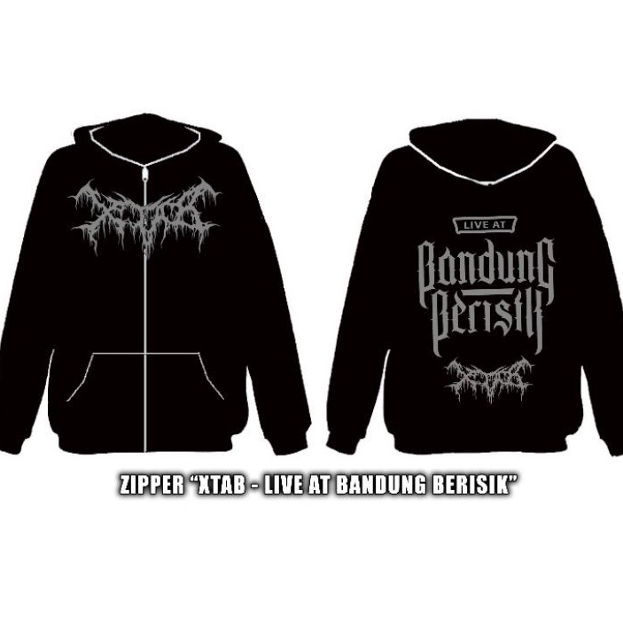 ZIPPER XTAB / SWITER XTAB - LIVE AT BANDUNG BERISIK / SUNDANESE DM MARUN/ XTAB DISTRO