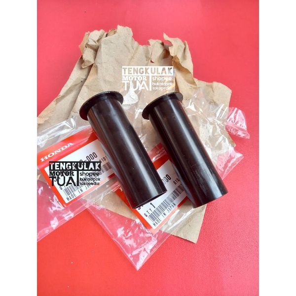pelindung plastik per as shock breaker shockbreaker depan original cg110 cg125 cb cg 100 125 benly