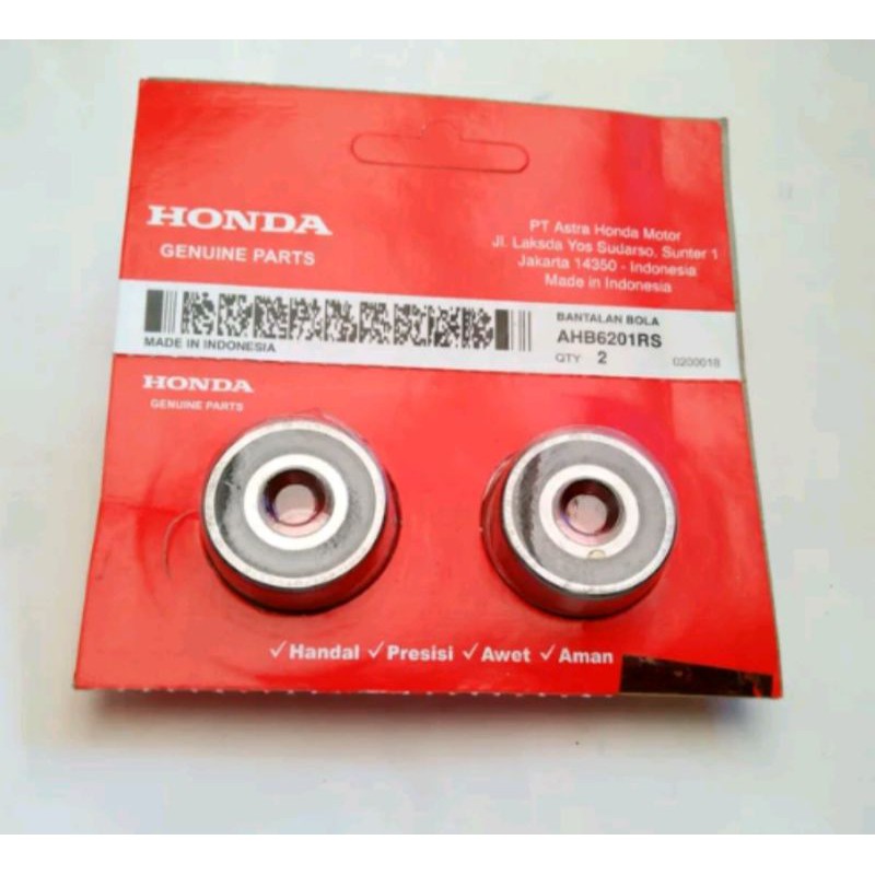 Bearing roda depan Beat Vario Scoopy spacy Supra original Bearing 6201