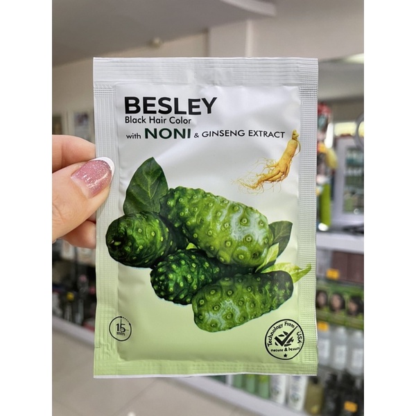 Besley Black Hair Color With Ginseng Extract 30ml