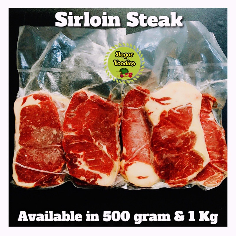 

Sirloin Steak 500 Gram - Sirloin Cut - Beef Sirloin - Daging Sapi