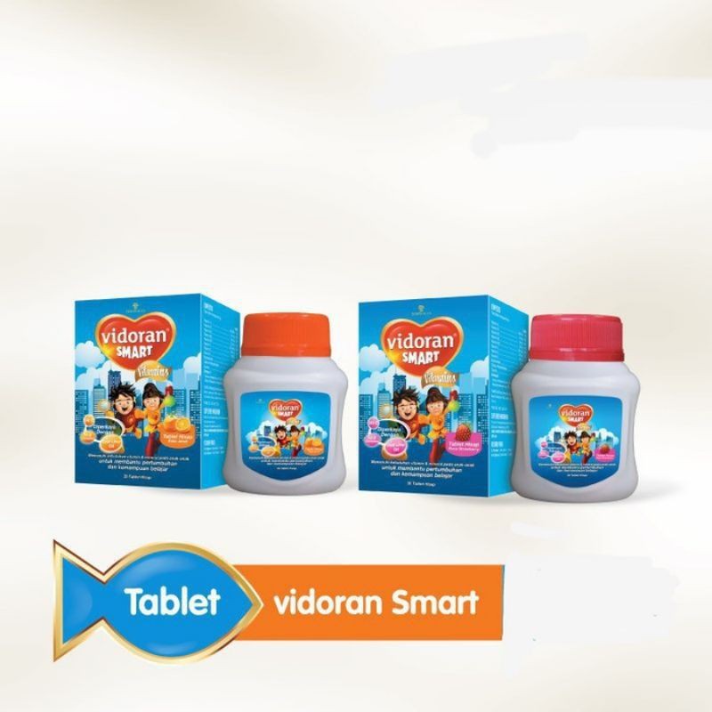 Vidoran Smart Tablet Hisap @25 tablet hisab