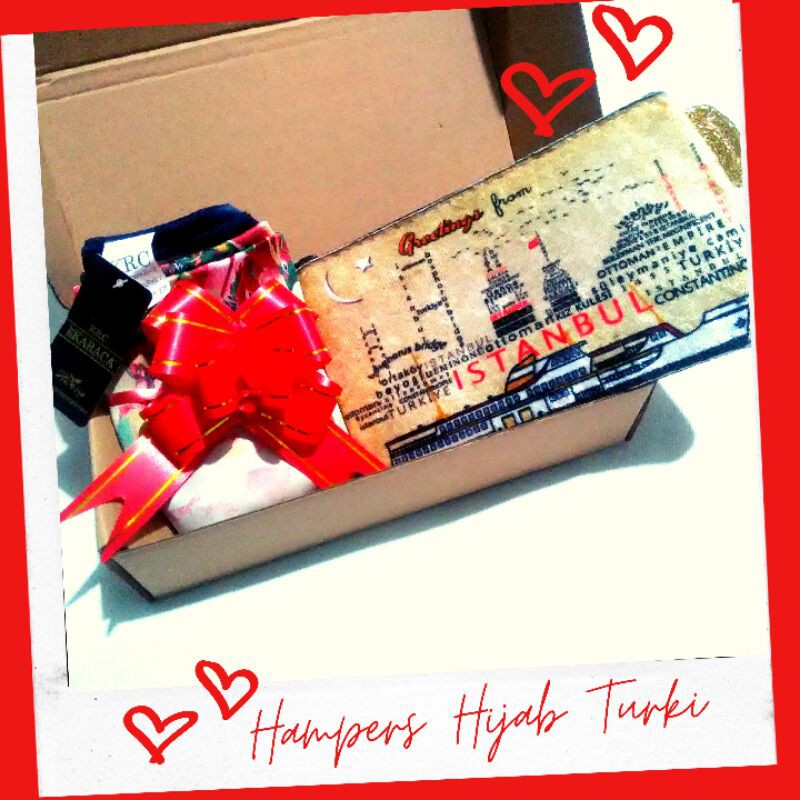 Hampers - Gift Box Hijab Turkey / Jilbab Turki Asli