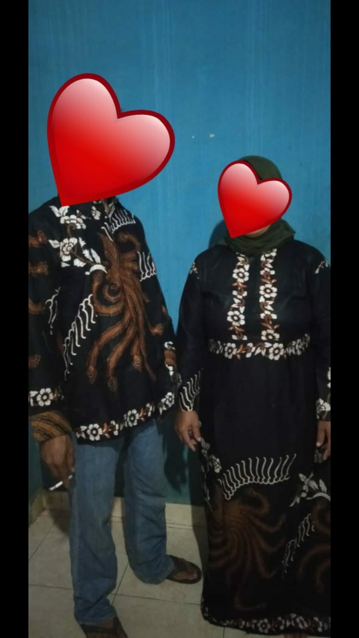 Couple Batik Sogan Hitam Sogan Couple Sarimbit Kondangan Sumber_rejeki_grosir