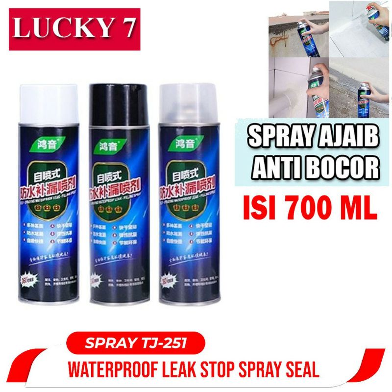 Original Spray anti bocor semprotan tembok lem talang atap retakan dinding pipa pralon ember ajaib