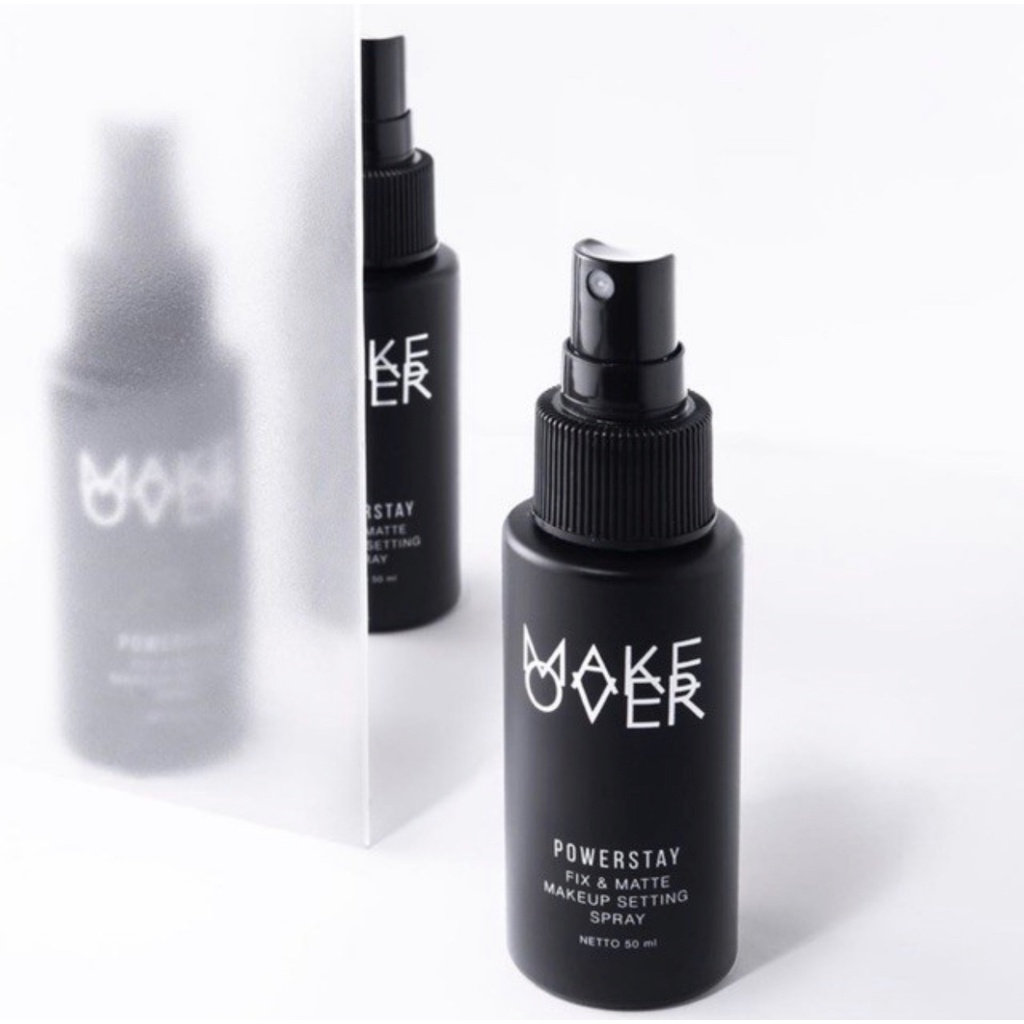 MAKE OVER Powerstay Fix &amp; Matte Makeup Setting Spray 50 ml - Makeup Setting Spray