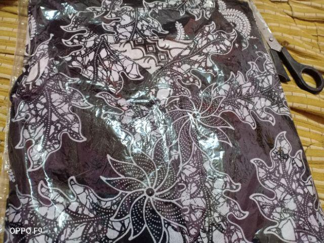 Ms Gamis Batik Sriwedari Maxi Jumbo Fit Xxl Ld 110c. Bumil/busui Katun Sogan