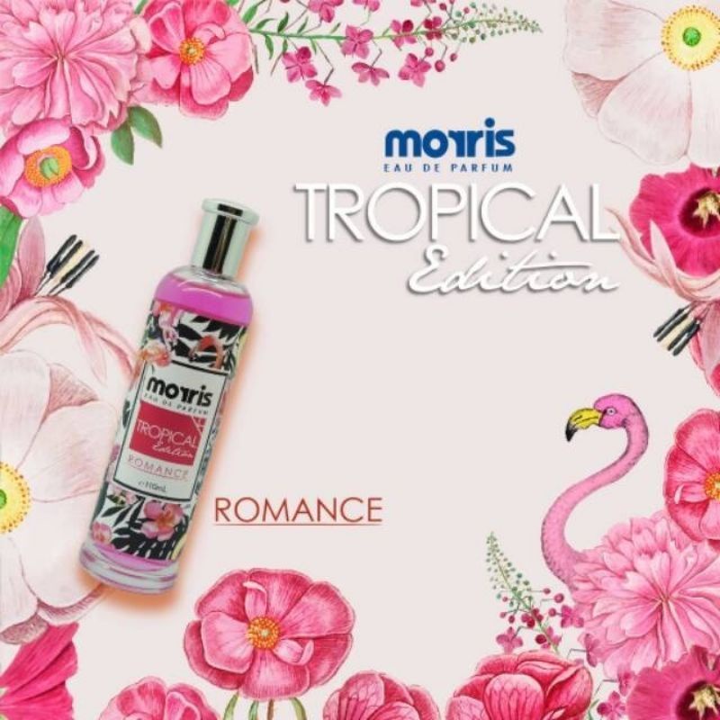 MORRIS PARFUM TROPICAL EDITION 110ML EDP - PARFUM MORRIS TROPICAL