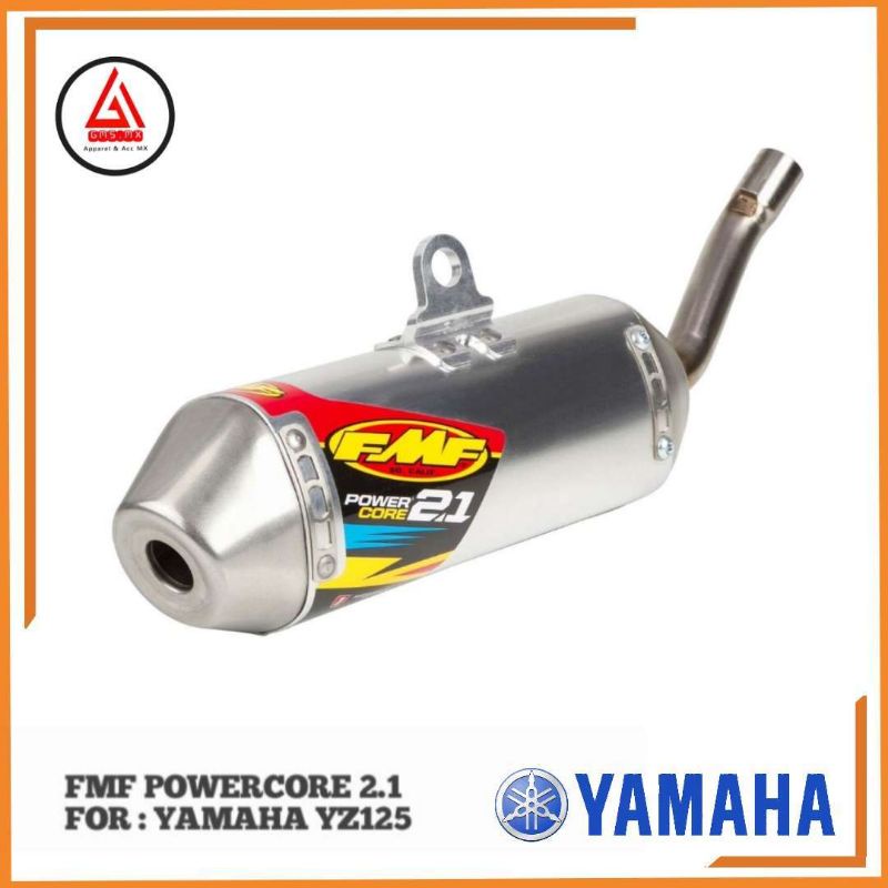 SILENCER FMF POWERCORE 2.1 YAMAHA YZ125, KNALPOT FMF YAMAHA YZ125