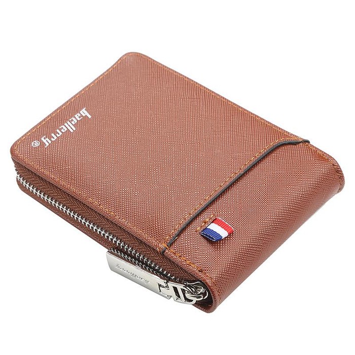 Dompet Lipat Pendek Kulit Dompet Kartu Baellerry K9105 Bahan Impor Premium