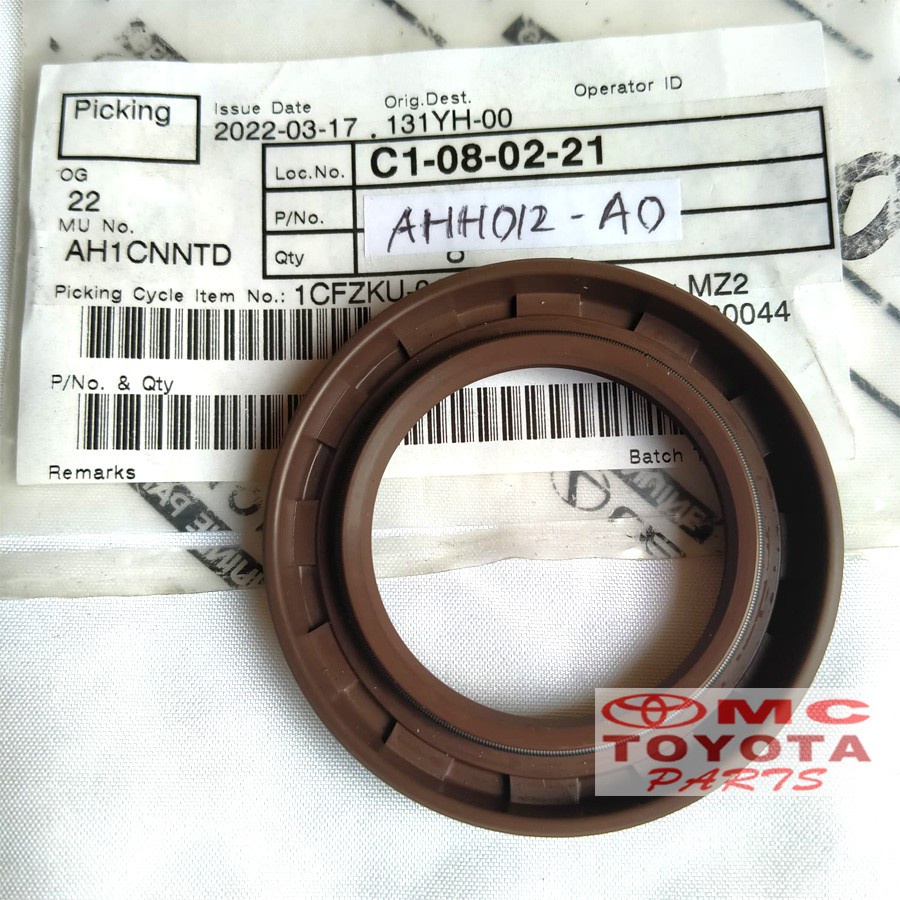 Seal Sil Pinion Gardan Innova Hilux Kijang Kapsul AHH012-A0 90311-38032
