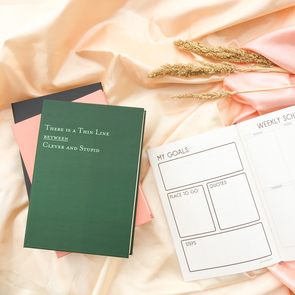 Notebook Agenda, Polos dan dotted Thin line Clever