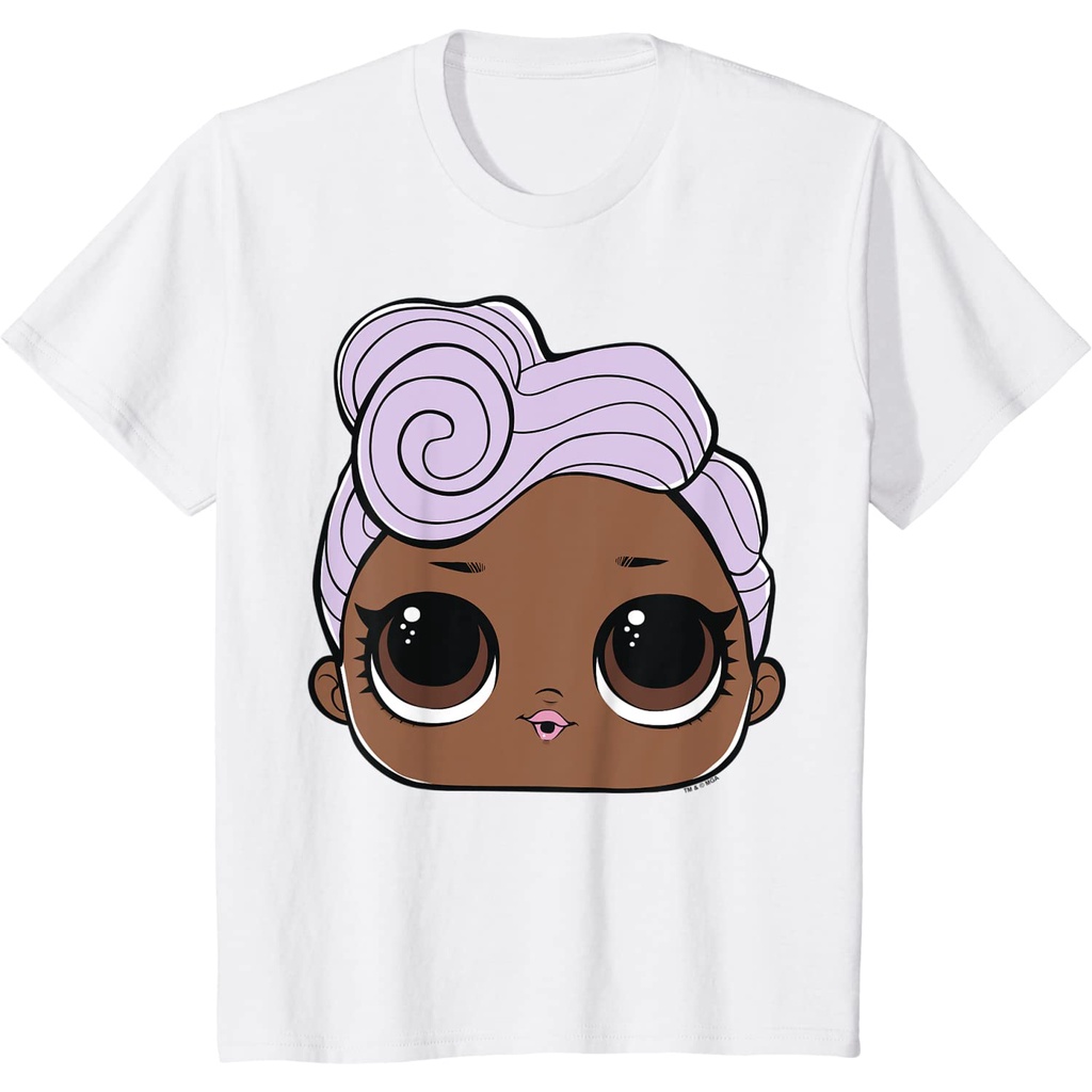 Kaos Anak LOL Surprise DJ Big Face. Pakaian Fashion Baju Atasan Anak Laki Laki Perempuan Distro Umur