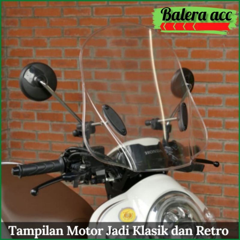 Spion Scoopy Genio Beat Street Beat Vario Model Bulat Centro Original TGP