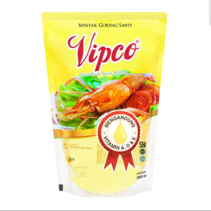 

Minyak Goreng 2 liter Vipco / Grandco