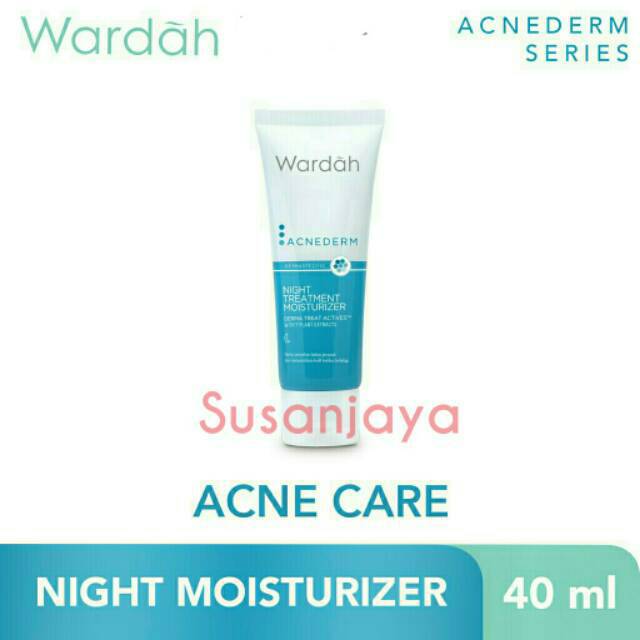 Wardah Acnederm Night Treatment Moisturizer