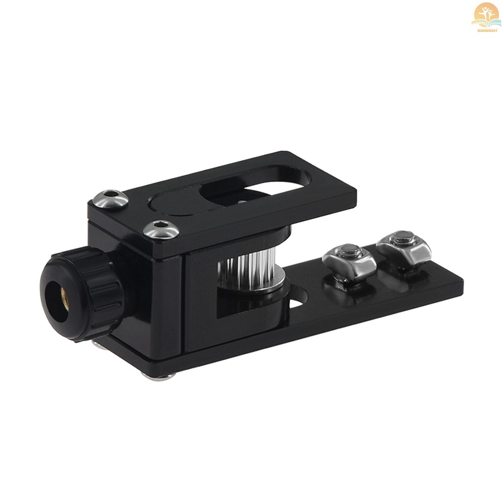 3D Printer Parts Upgrade 2020 Aluminum Profile X-axis Synchronous Belt Stretch Straighten Tensioner Compatible with Creality Ender-3 CR-10 Cr-10S 3D Printer Black