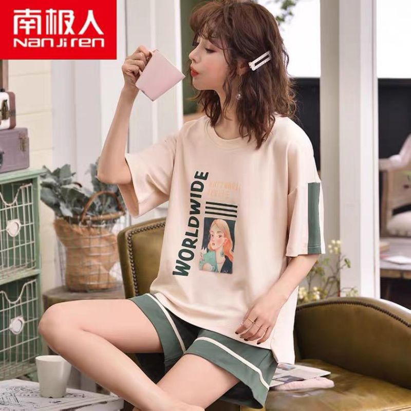 baju tidur hotpants wanita bahan spandek import adem