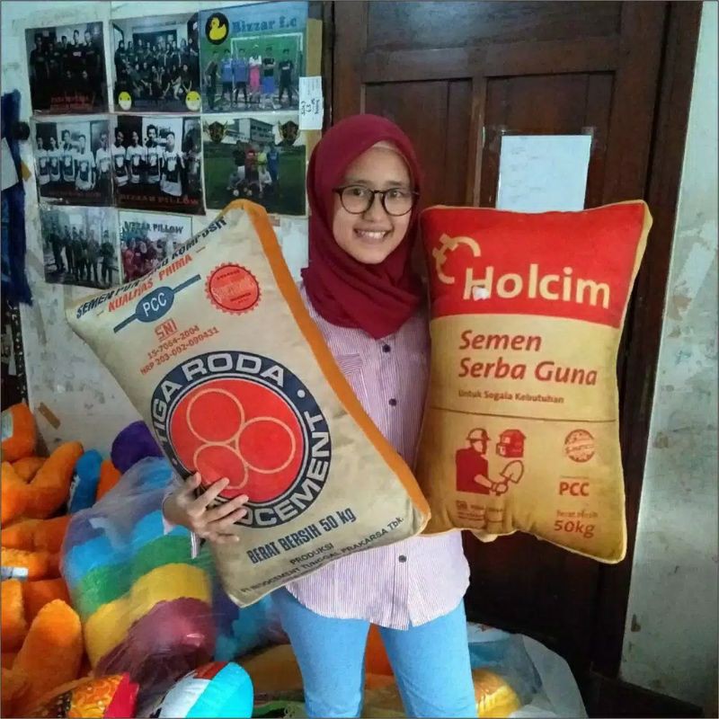 Bantal Semen| Bantal Motif Semen| Bantal Karakter| Bantal Unik