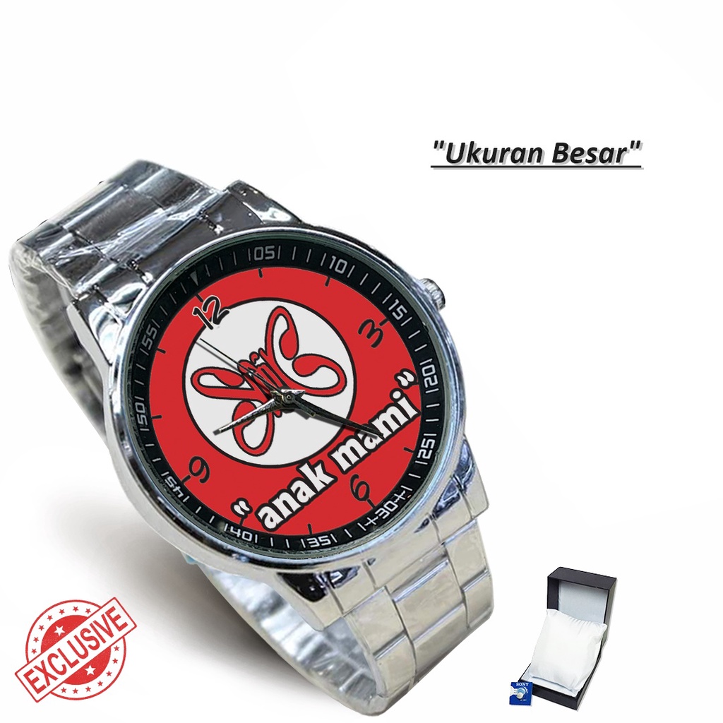 Jam Tangan Rantai Couple SLANK ANAK MAMI (Mantul)