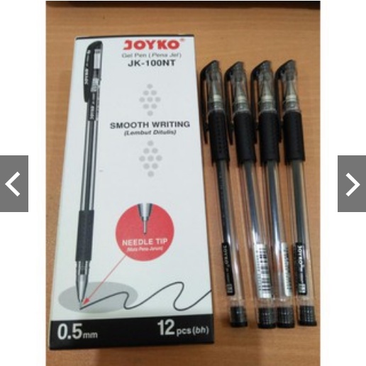 

[ PACK ] Pulpen Ballpoint Pen Gel 0,5 - Joyko JK-100 NT MURAH