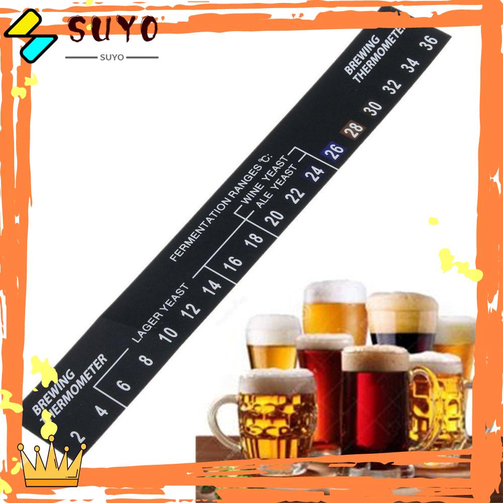 Suyo Stiker Strip Termometer Fermentasi Birwineanggur 2C Ke 36C