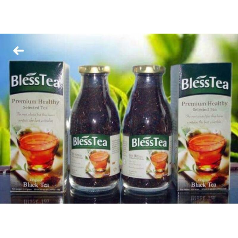 

Teh Blesstea Sachet , Teh Hitam, Teh Herbal 100% Original- Botol 110 gram