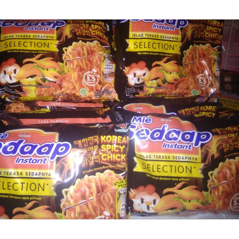 

mie sedap selection