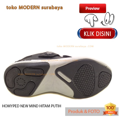 Sepatu Anak sekolah sneaker velcro HOMYPED NEW MIND