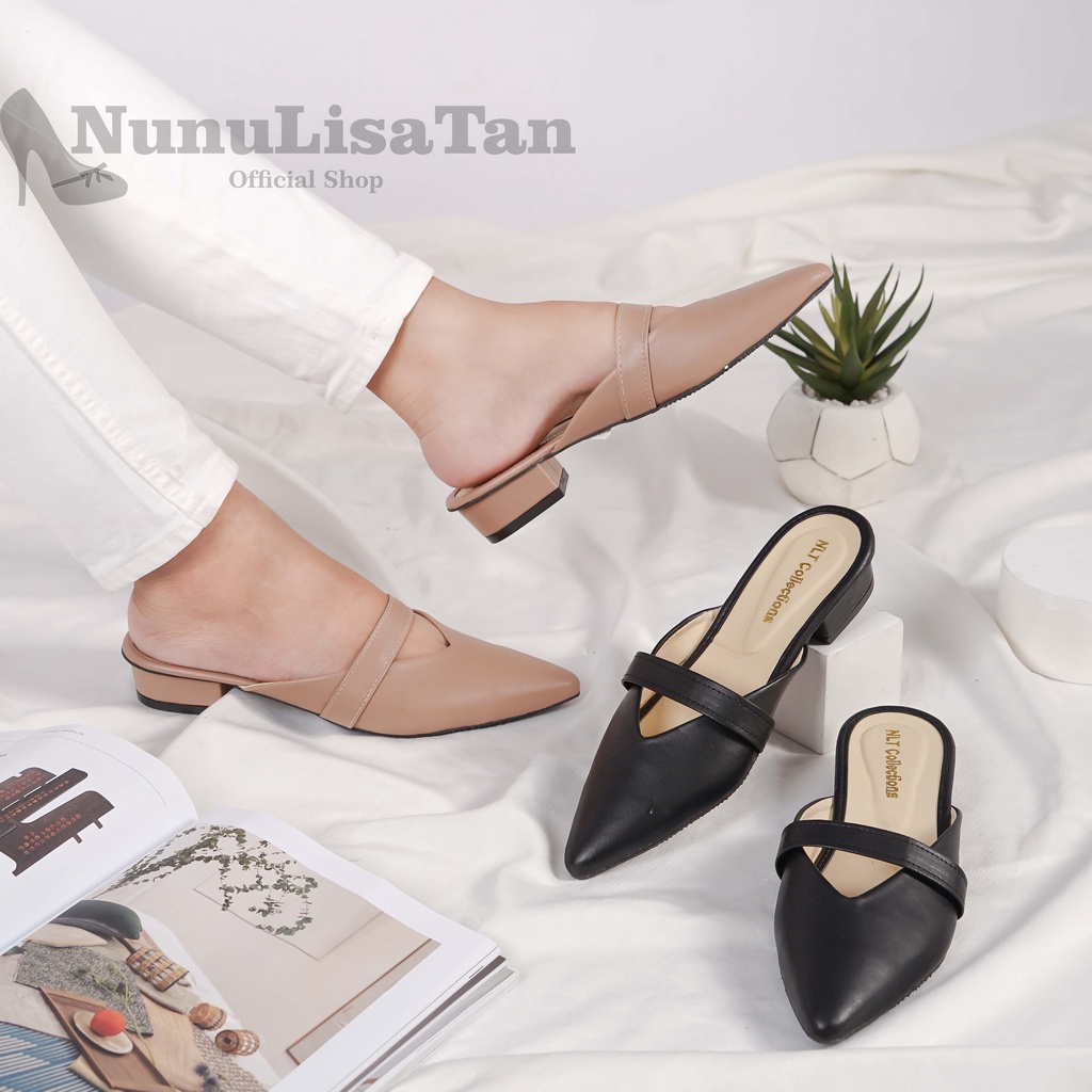 NunuLisaTan - Gratis Ongkir High Heels Korea 3cm Murah Wanita DAKOTA