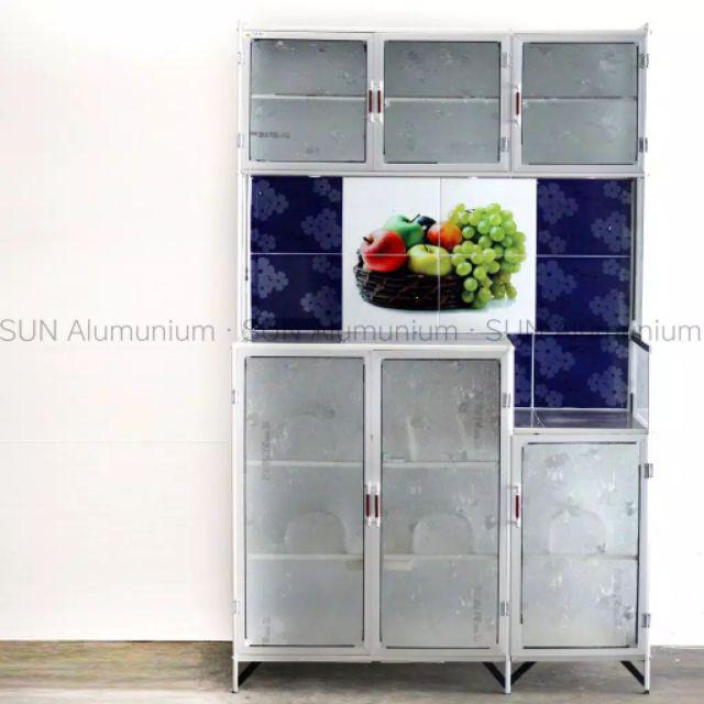 Rak Piring 3pt Alumunium Keramik