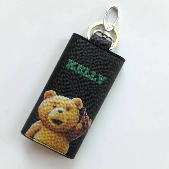 DOMPET KUNCI STNK mobil motor custom Initial Nama merchandise kado souvenir