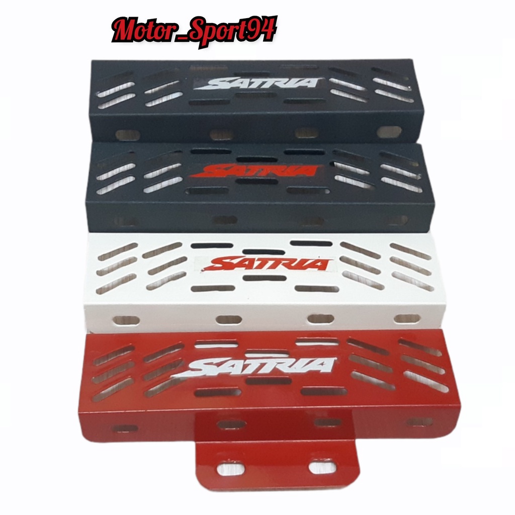 Pelindung Radiator/Cover Tutup Radiator Satria Fu Variasi Besi Tebal Anti karat Cover Radiator Fu TEBAL