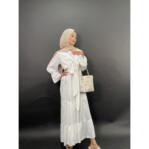 Arisha Dress Pinecloo - Dress armani silk - Dress rample