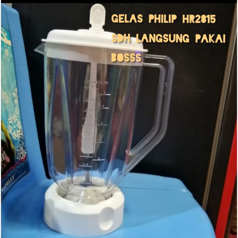 Gelas blender jus philips Hr 2815 SATU SET | gelas Philip 2815 SET
