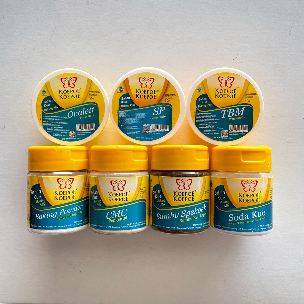 

Bahan Baking Kupu-kupu