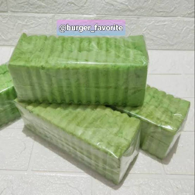 

roti kasino hijau / roti bakar hijau