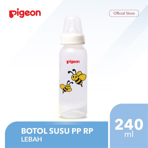 PIGEON BOTOL PP RP 240ML MOTIF LEBAH / BOTOL SUSU