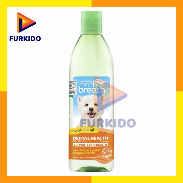 Tropiclean Fresh Breath Skin &amp; Coat 473 ml - Pengharum Mulut Anjing