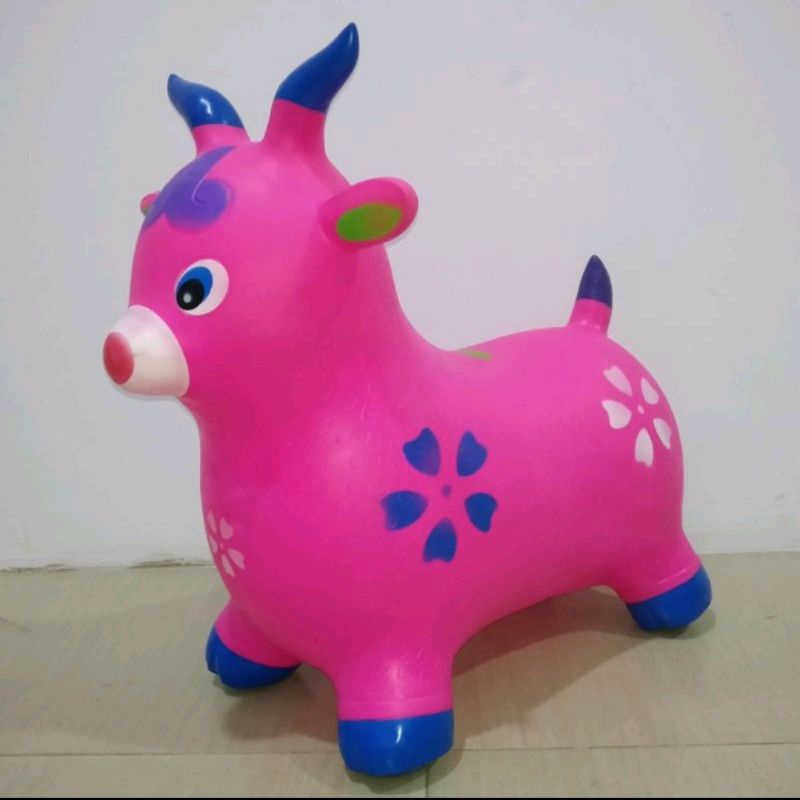 Mainan Anak-Anak / Animal Jumping Music Kambing Kartun (SNI) Ukuran JUMBO