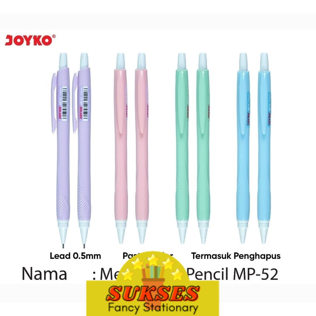 

Mechanical Pencil Pensil Mekanik Joyko Mp-52 0.5 Mm
