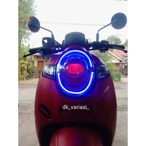 Lampu Alis Scoopy+demon