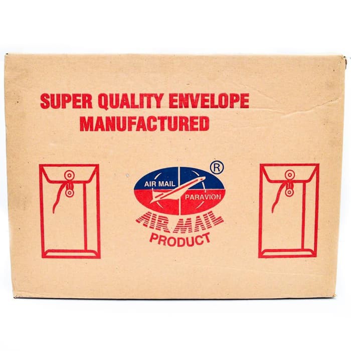 

A Amplop Coklat Airmail 310 tali atk tebal