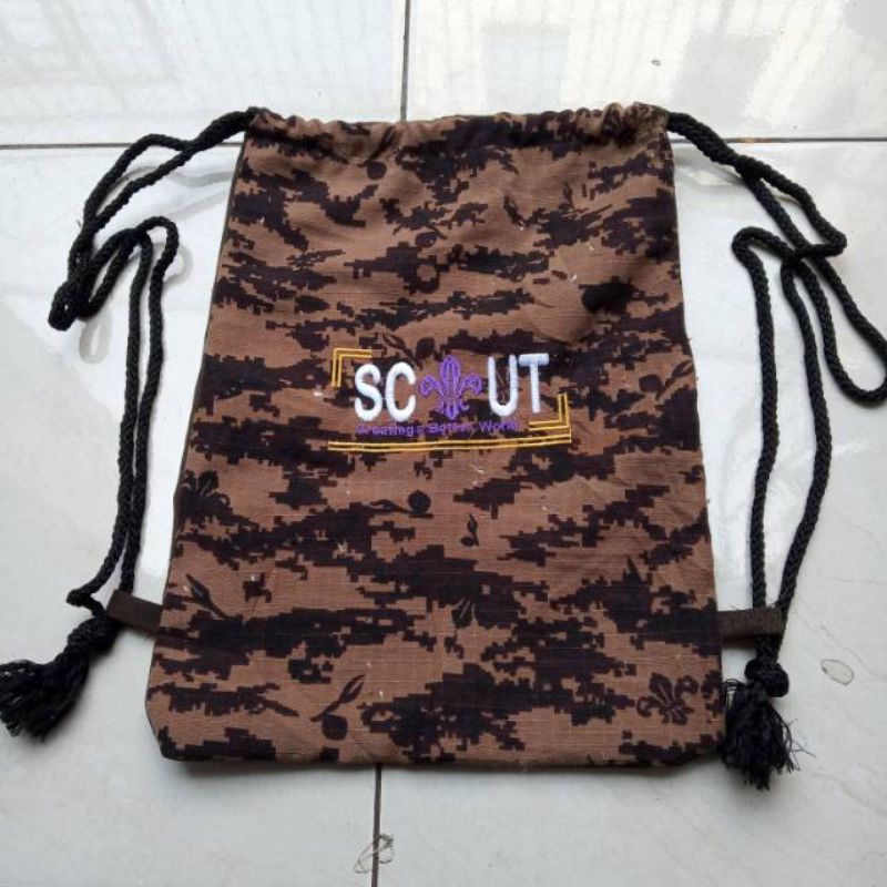 TAS SERUT LORENG PRAMUKA BAHAN RIBSTOP