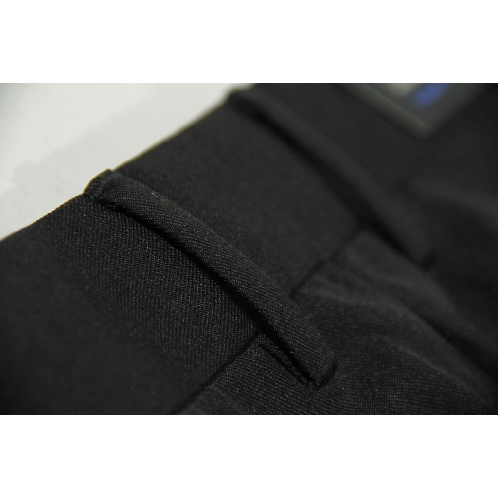 COD Celana Formal Kerja/Kantor Pria JsM Reguler Hitam| Celana Bahan | Suit Pants 100% Original Brand